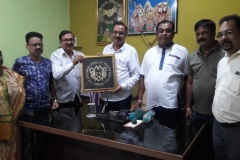 Visit of OSCB President